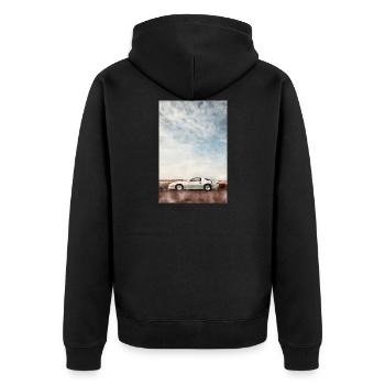 1988 Camaro - Veste à capuche bio Premium Unisexe - noir - Dos - Nico (187cm)