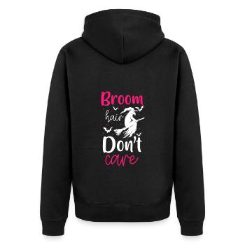 Sorcière Wicca Magie Mystique - Veste à capuche bio Premium Unisexe - noir - Dos - Nico (187cm)