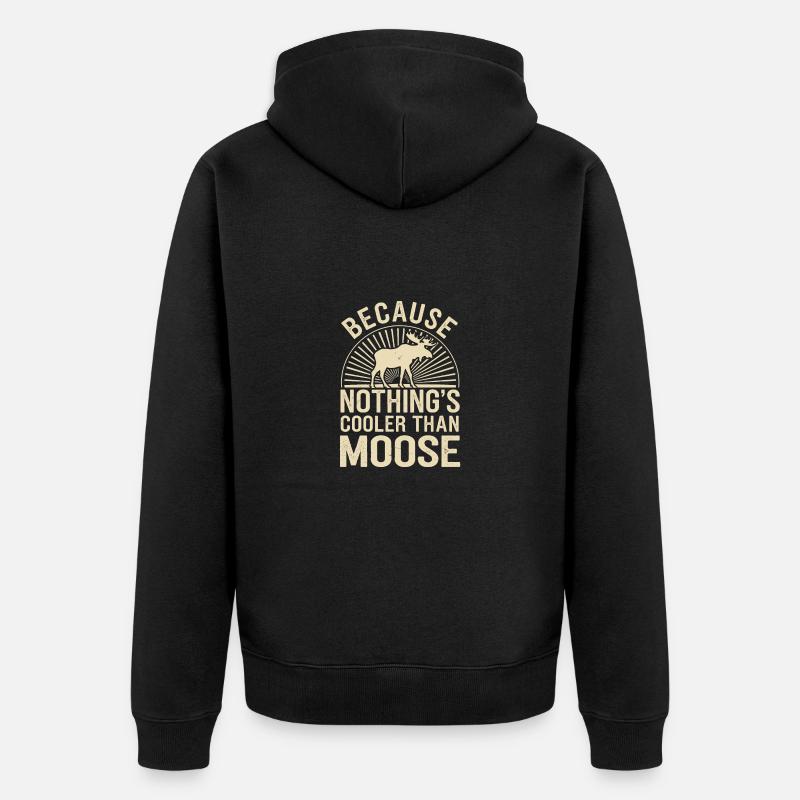 Élan - Veste à capuche bio Premium Unisexe - noir