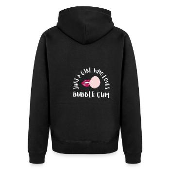 Bubble Gum Gumball Sweet Candy Machine Bubblegum - Veste à capuche bio Premium Unisexe - noir - Dos - Nico (187cm)