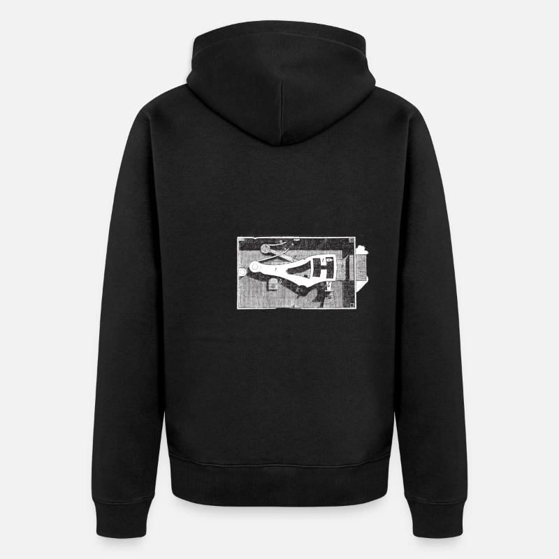 Lockpick Lockpicking Professional Locksmith - Unisex Premium Bio Zip Hoodie - Schwarz