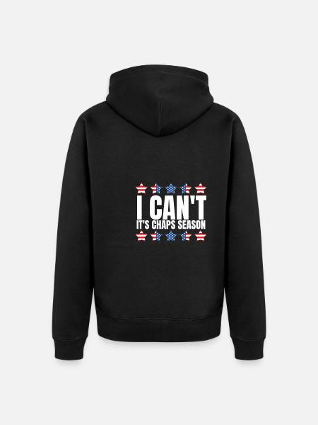 Future Bull Rider Steer Riding - Unisex Premium Organic Zip Hoodie - black