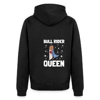 Future Bull Rider Steer Riding - Veste à capuche bio Premium Unisexe - noir - Dos - Nico (187cm)