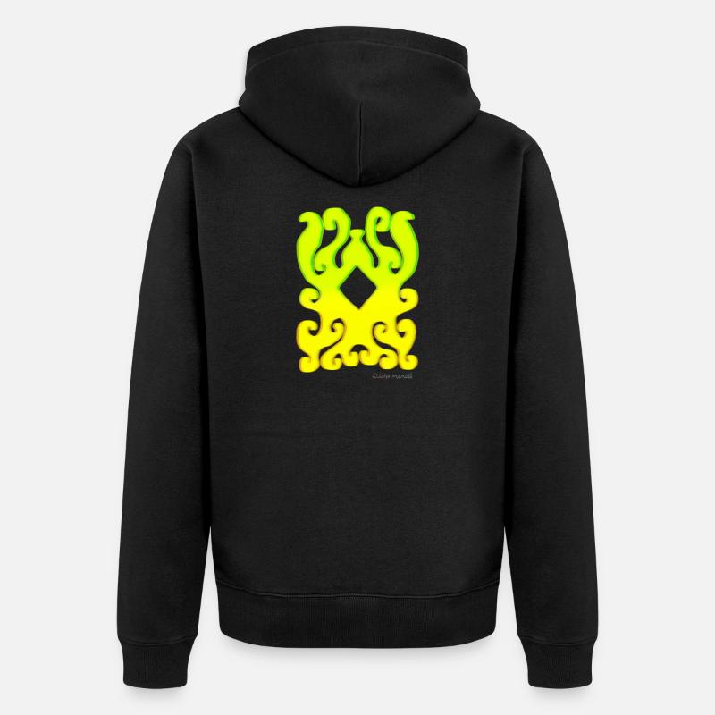 forms-tapestry-2023-2_-12- - Veste à capuche bio Premium Unisexe - noir