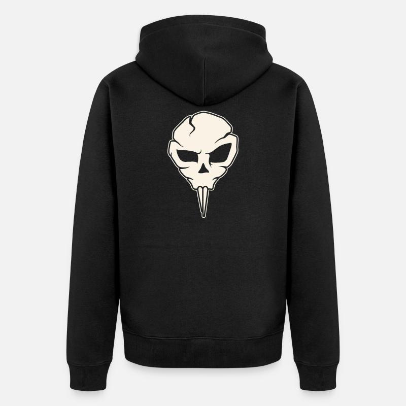 Nosferatu - Veste à capuche bio Premium Unisexe - noir