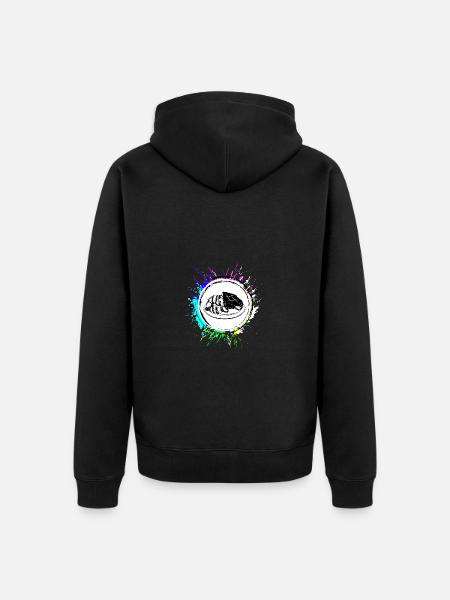Meat Steak Fillet - Unisex Premium Organic Zip Hoodie - black