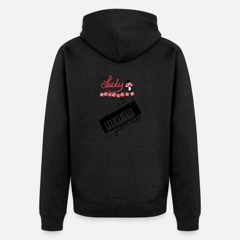 C’est parti ! - Veste à capuche bio Premium Unisexe - noir