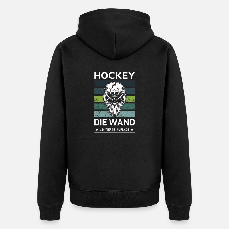 Hockey - Veste à capuche bio Premium Unisexe - noir