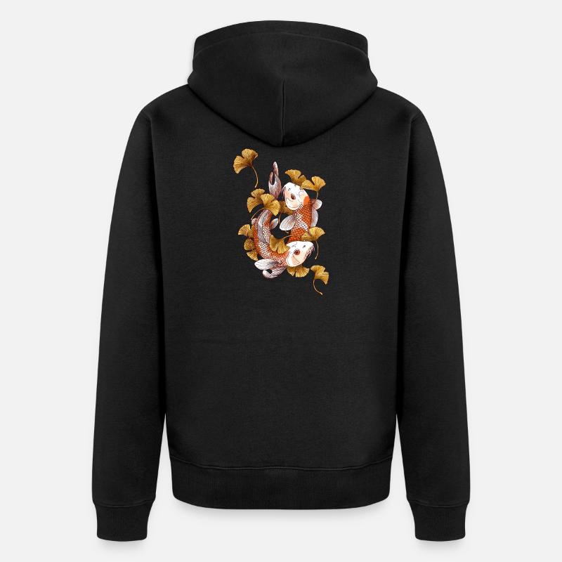 Koi Koi - Veste à capuche bio Premium Unisexe - noir