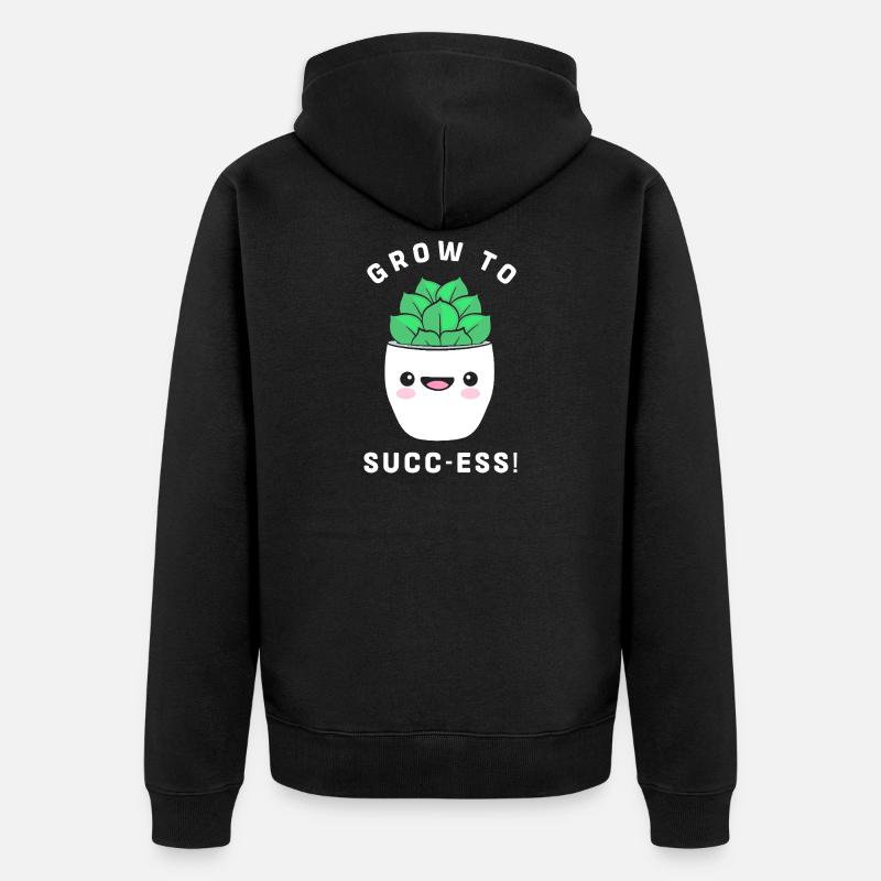 Cactus Plante Cactus - Veste à capuche bio Premium Unisexe - noir