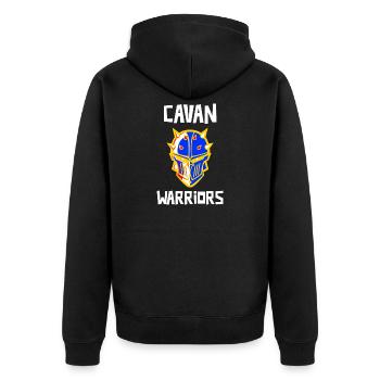 Cavan Warriors Irlande - Veste à capuche bio Premium Unisexe - noir - Dos - Nico (187cm)