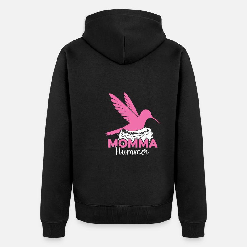Colibri Colibri Maman - Veste à capuche bio Premium Unisexe - noir