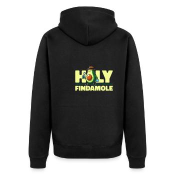 Médecin légiste Avocat Holy Findamole - Veste à capuche bio Premium Unisexe - noir - Dos - Nico (187cm)