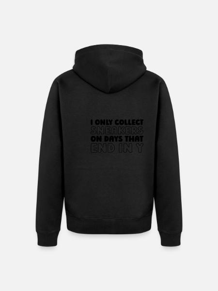 Baskets - Veste à capuche bio Premium Unisexe - noir