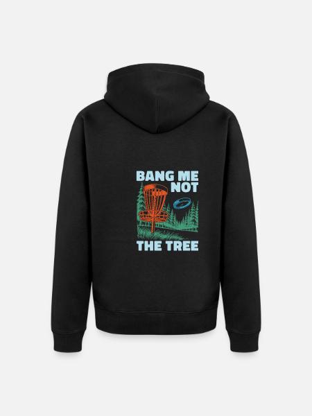 Frisbee Golf Disc Golf - Unisex Premium Organic Zip Hoodie - black