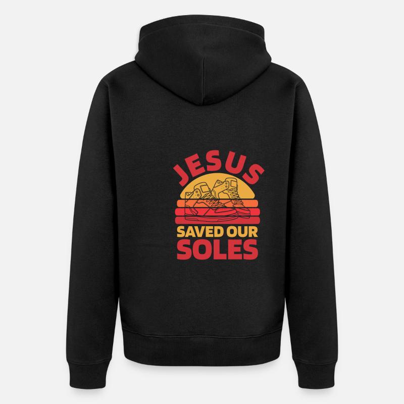 Baskets Christian - Veste à capuche bio Premium Unisexe - noir