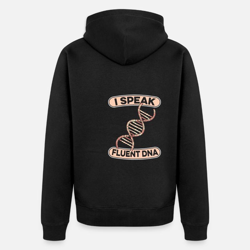 Généticien - Veste à capuche bio Premium Unisexe - noir