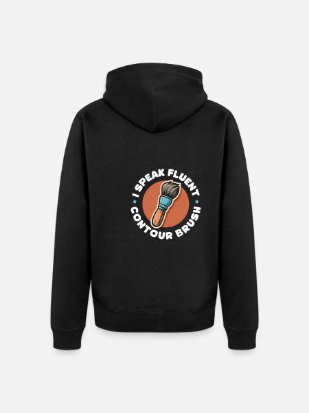 Cosmetics - Unisex Premium Organic Zip Hoodie - black