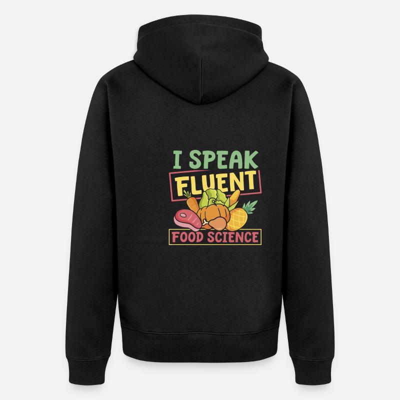 Lebensmitteltechniker - Unisex Premium Bio Zip Hoodie - Schwarz