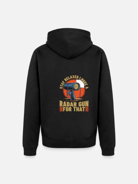 State Policeman - Unisex Premium Organic Zip Hoodie - black