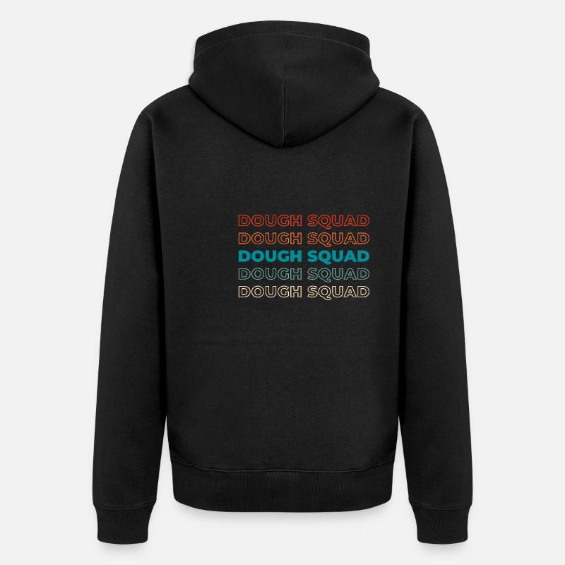Escouade Cosmétique - Veste à capuche bio Premium Unisexe - noir