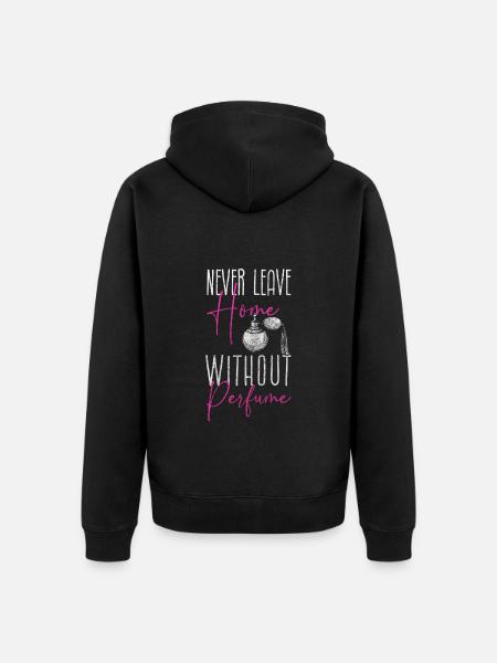 Parfüm Kenner Körperpflege Duftspray - Unisex Premium Bio Zip Hoodie - Schwarz