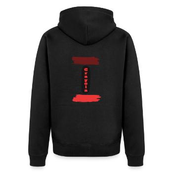Crayon Crayola - Veste à capuche bio Premium Unisexe - noir - Dos - Nico (187cm)