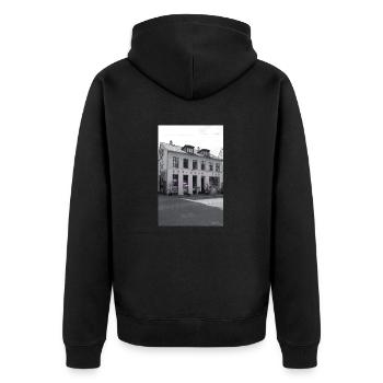 Copenhague - Veste à capuche bio Premium Unisexe - noir - Dos - Nico (187cm)
