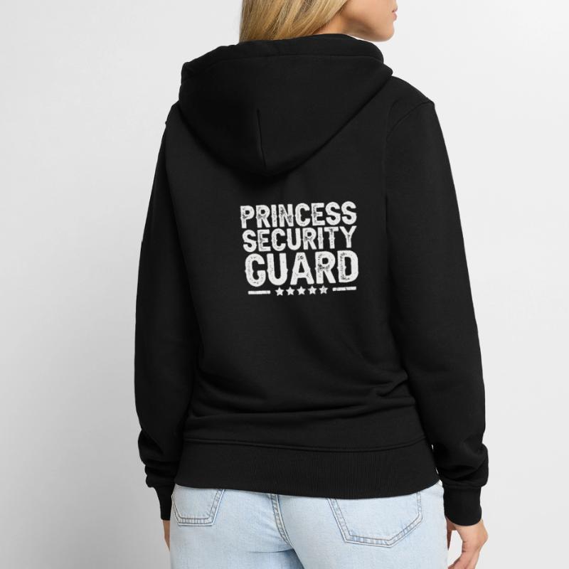 Security Security Guard Security Service Unisex Premium Organic Zip Hoodie