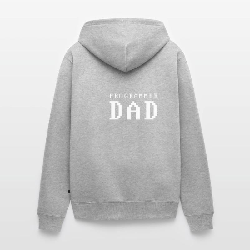 Programmer Coder Software Developer Unisex Premium Organic Zip Hoodie