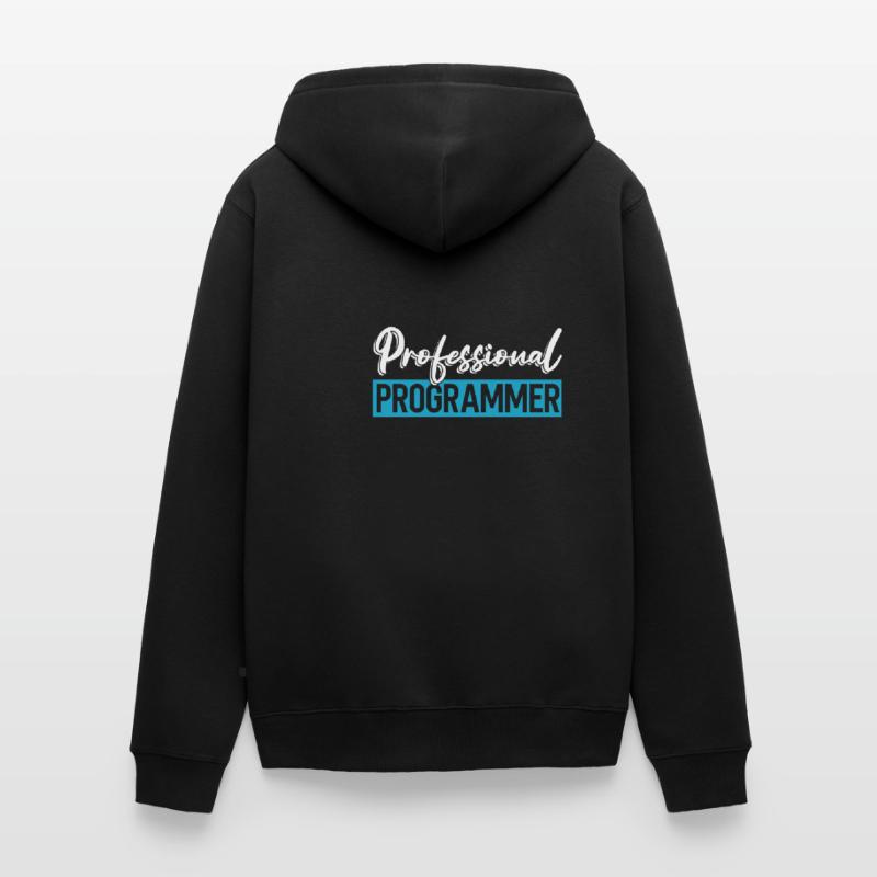Programmeur Coder Développeur de logiciels Veste à capuche bio Premium Unisexe