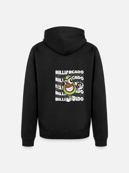 Billard 8 boules - Veste à capuche bio Premium Unisexe - noir