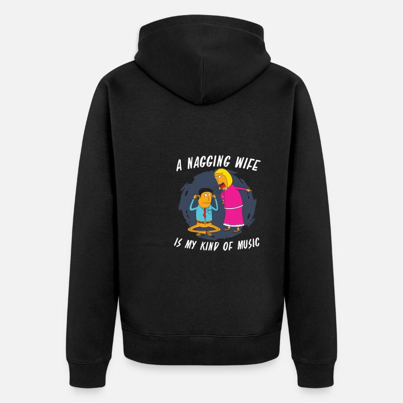 Tontechniker Sound Audio Engineer - Unisex Premium Bio Zip Hoodie - Schwarz