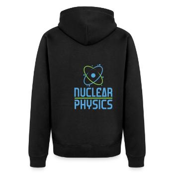 Physique Phyiker Physique appliquée - Veste à capuche bio Premium Unisexe - noir - Dos - Nico (187cm)
