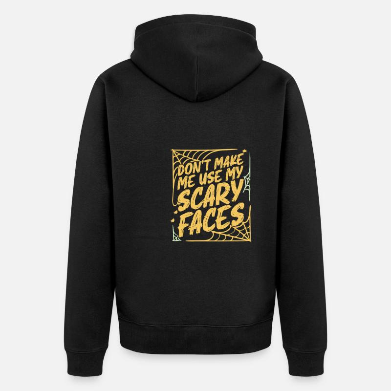 Halloween - Veste à capuche bio Premium Unisexe - noir