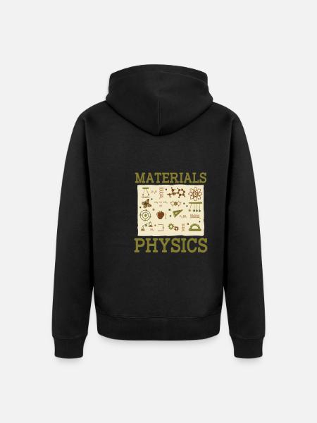 Physics Phyiker Applied Physics - Unisex Premium Organic Zip Hoodie - black
