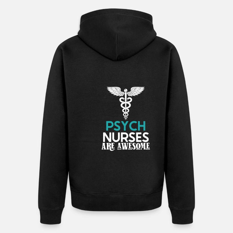 Infirmier - Veste à capuche bio Premium Unisexe - noir
