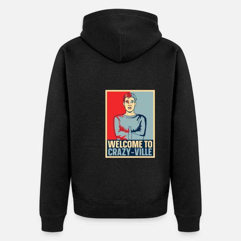 Infirmier - Veste à capuche bio Premium Unisexe - noir
