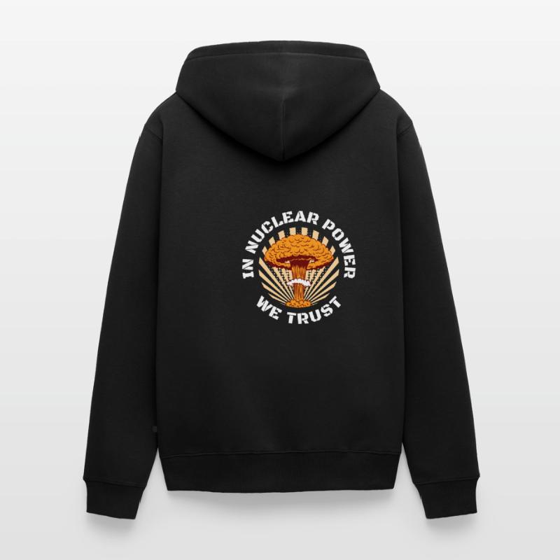 Physics Phyiker Nuclear Physics Unisex Premium Organic Zip Hoodie