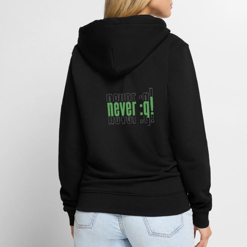 Developer Coder Programmer Funny Unisex Premium Organic Zip Hoodie