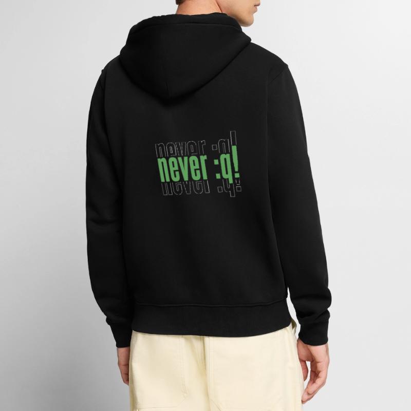 Developer Coder Programmer Funny Unisex Premium Organic Zip Hoodie