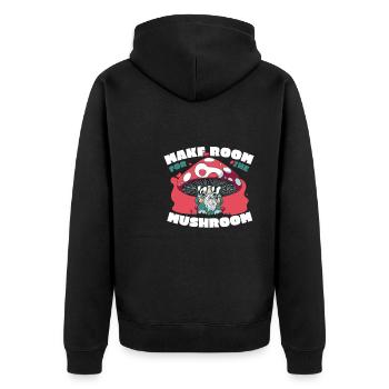 Cueilleurs de champignons Champignons Nain de champignons - Veste à capuche bio Premium Unisexe - noir - Dos - Nico (187cm)