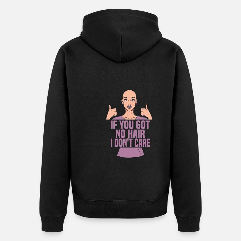 Cheveux d’infirmière - Veste à capuche bio Premium Unisexe - noir