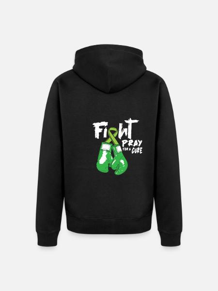Psychology Psychologist Healing - Unisex Premium Organic Zip Hoodie - black