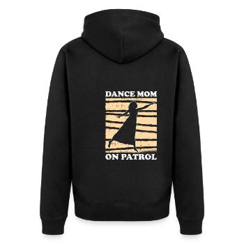 Maman Mère Danse Mère - Veste à capuche bio Premium Unisexe - noir - Dos - Nico (187cm)