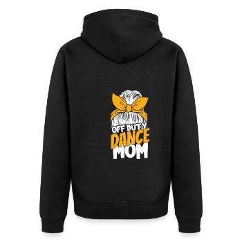 Maman Mère Hors Service Danse Mère - Veste à capuche bio Premium Unisexe - noir - Dos - Nico (187cm)