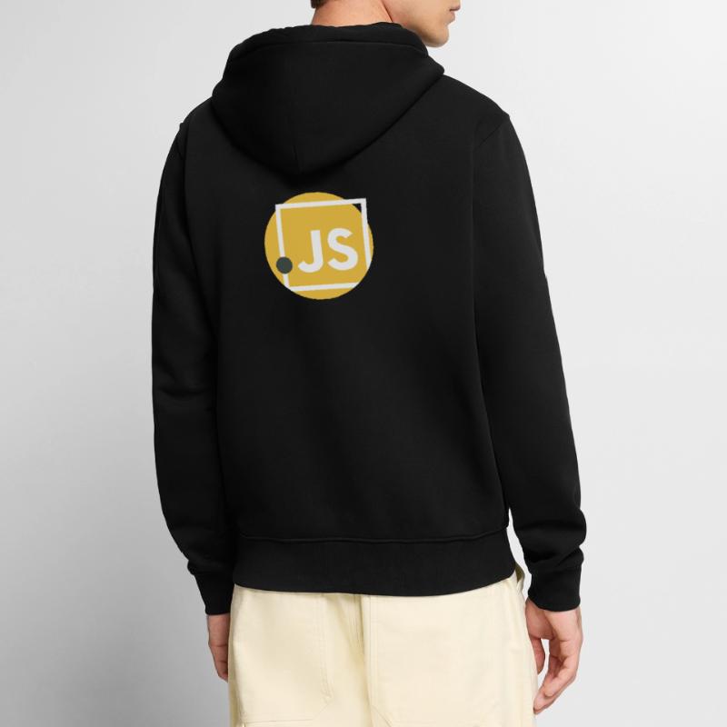 JavaScript point JS Veste à capuche bio Premium Unisexe