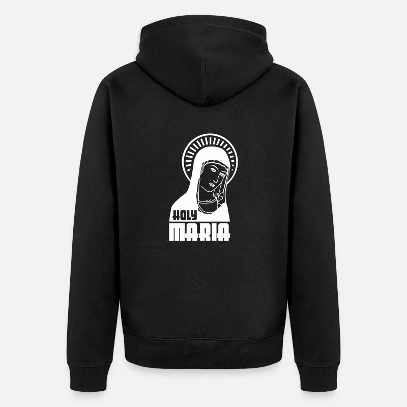 Sainte Marie - Veste à capuche bio Premium Unisexe - noir