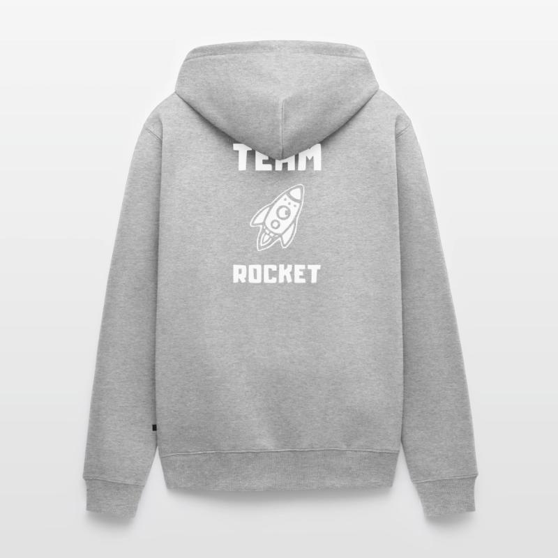 rocket team rocket Unisex Premium Organic Zip Hoodie