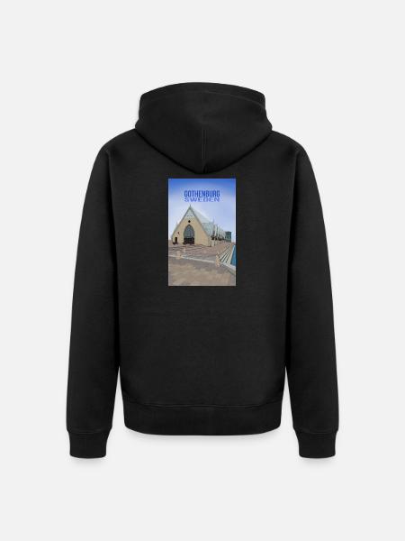 Göteborg Suède - Veste à capuche bio Premium Unisexe - noir